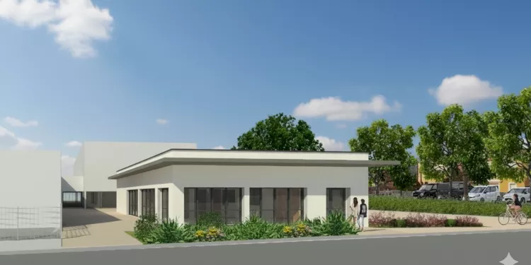 Bâtiment d'accueil jeunes